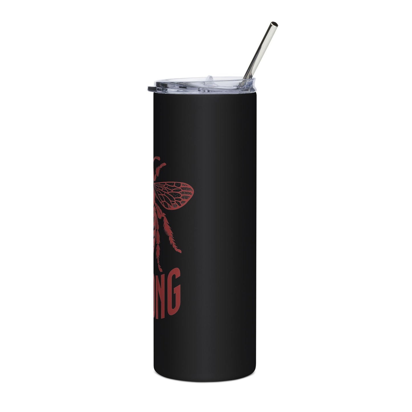 Bee Strong Stainless-Steel Tumbler, 20oz