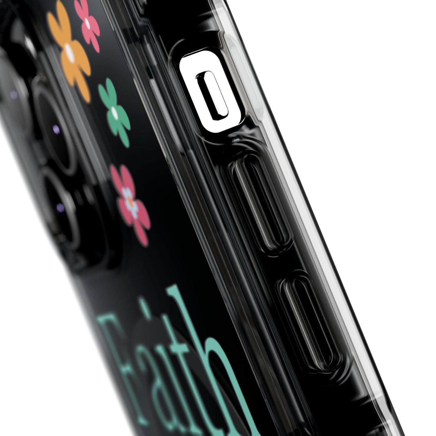 Faith, Hope, Love Magnetic Clear Impact iPhone Case