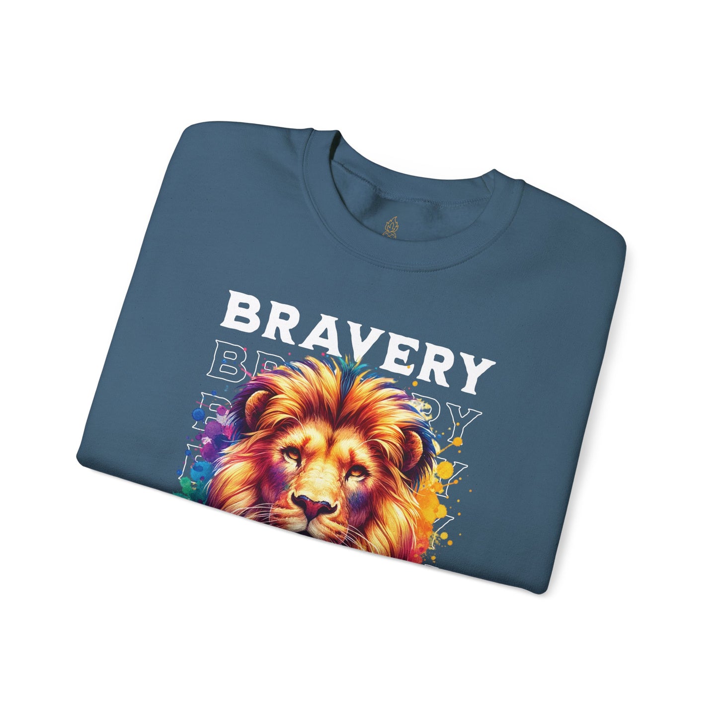 Lion's Bravery Heavy Blend™ Crewneck Sweatshirt