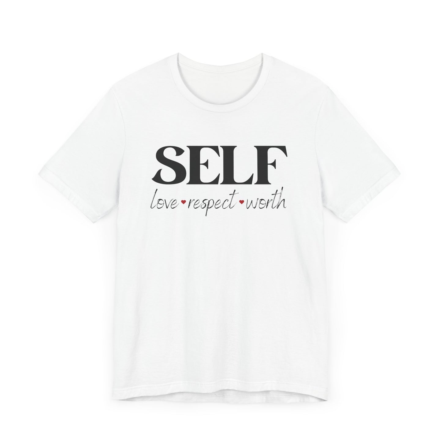 Self-Love, Respect, Worth Jersey Unisex T-Shirt