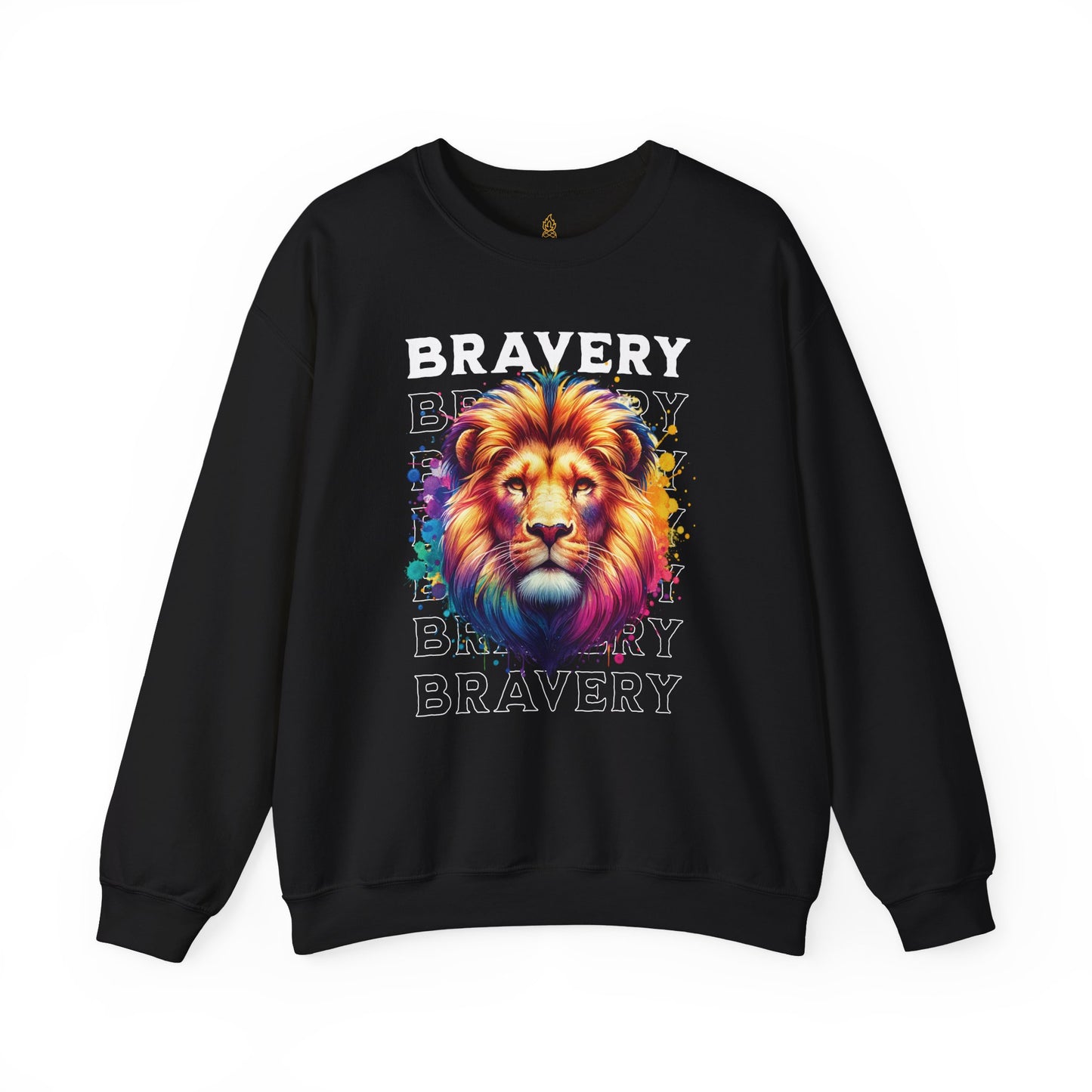 Lion's Bravery Heavy Blend™ Crewneck Sweatshirt