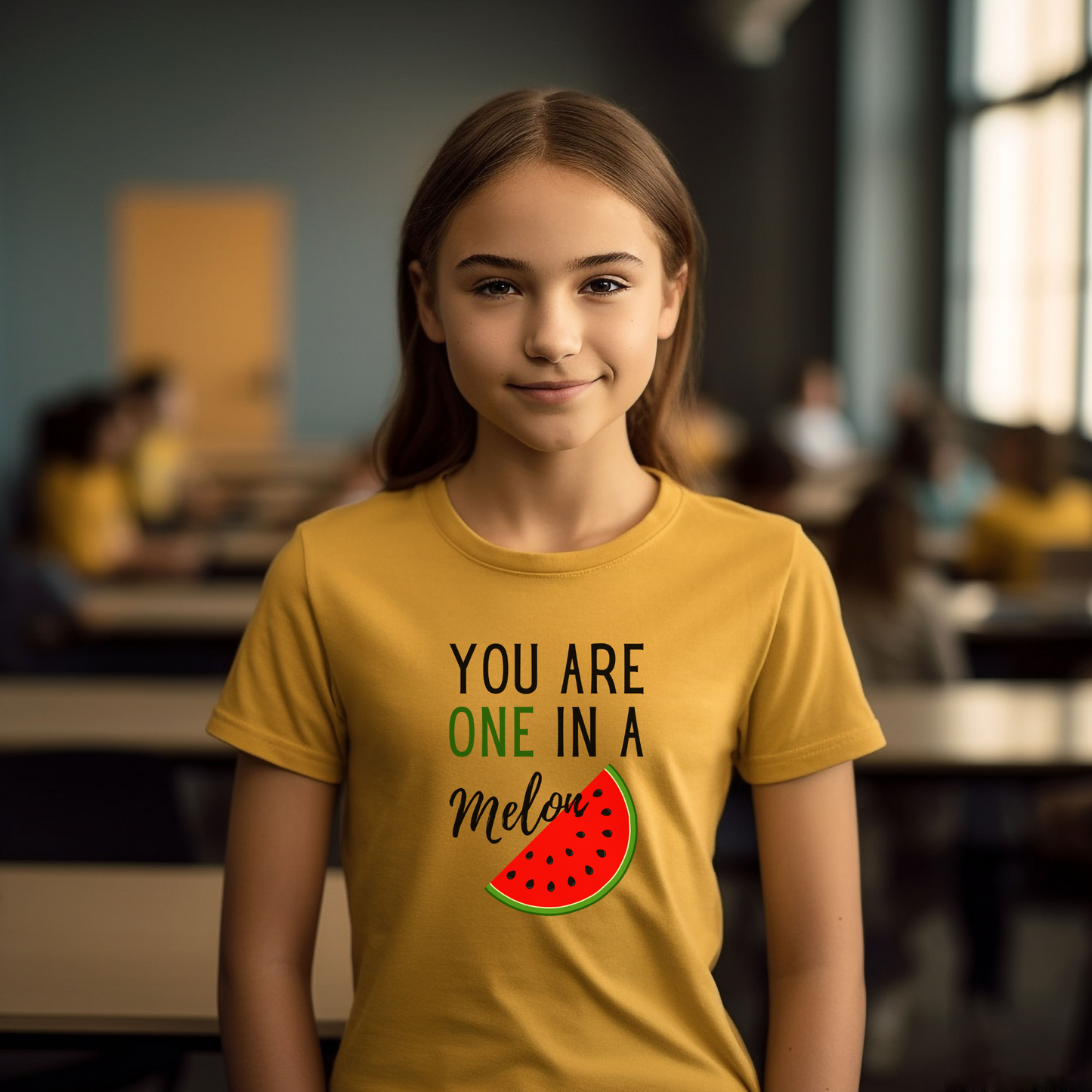 You Are One in a Melon Unisex Youth Short Sleeve Tee