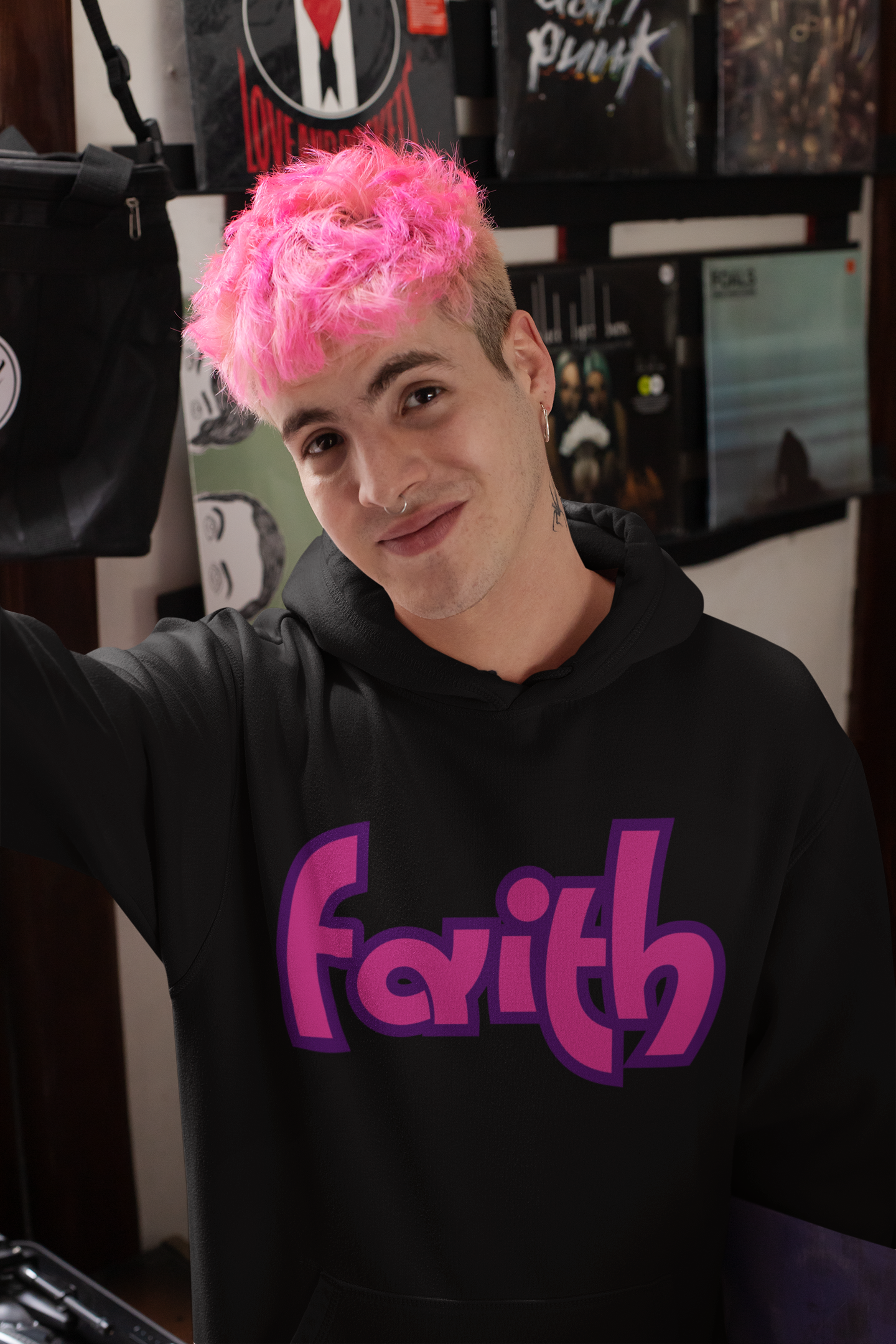 Faith Unisex Hooded Sweatshirt