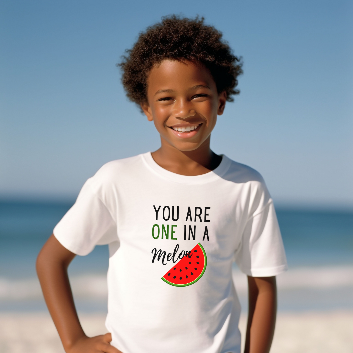 You Are One in a Melon Unisex Youth Short Sleeve Tee