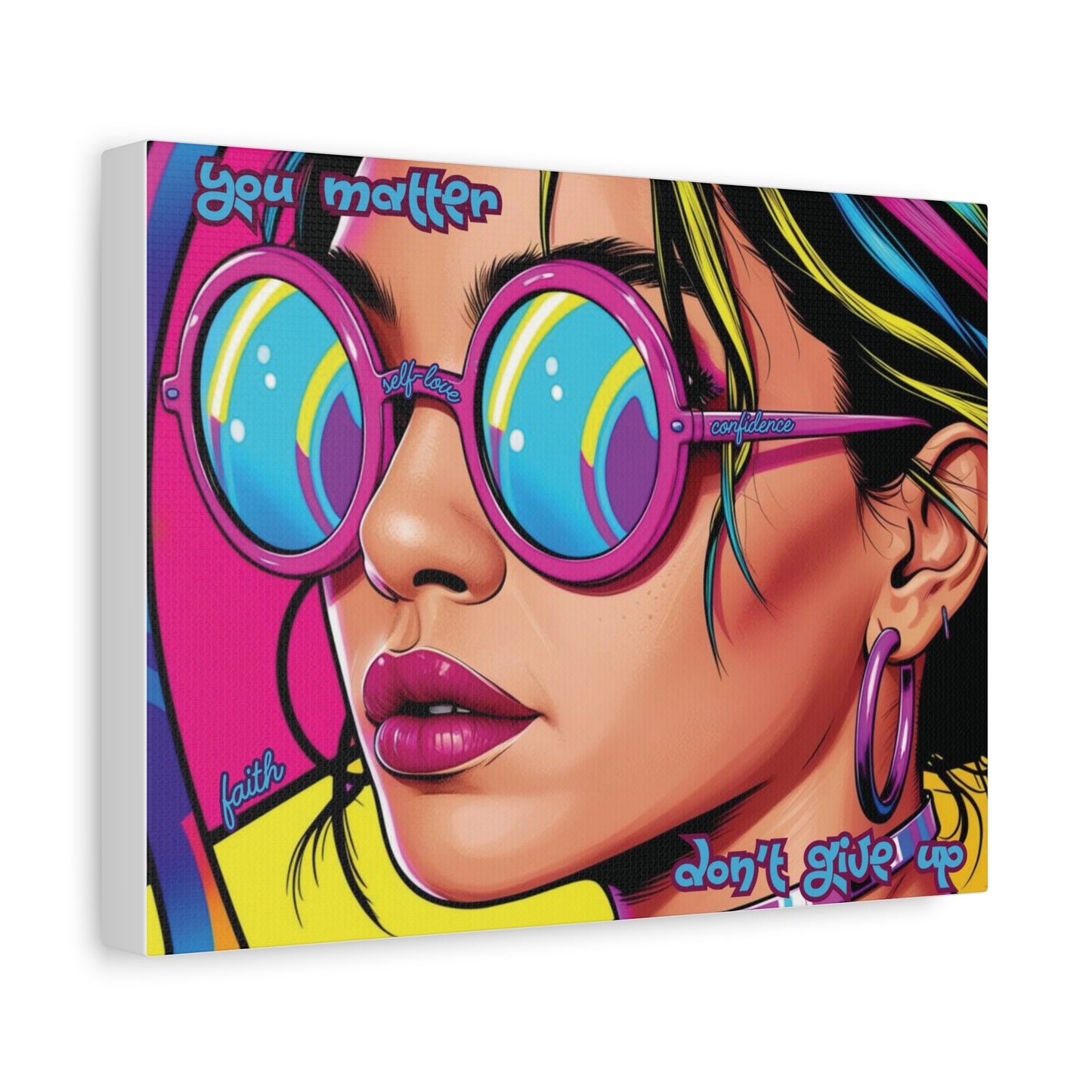 You Matter, Don't Give Up Matte Canvas, Stretched, 1.25"