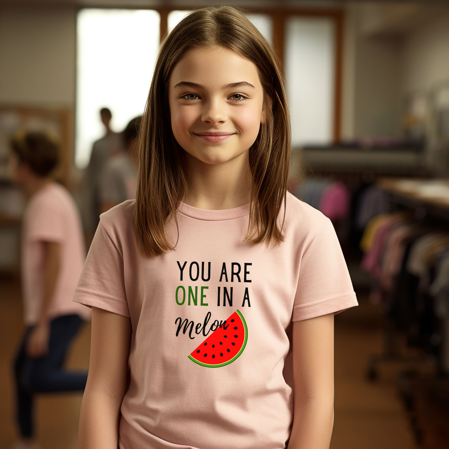 You Are One in a Melon Unisex Youth Short Sleeve Tee