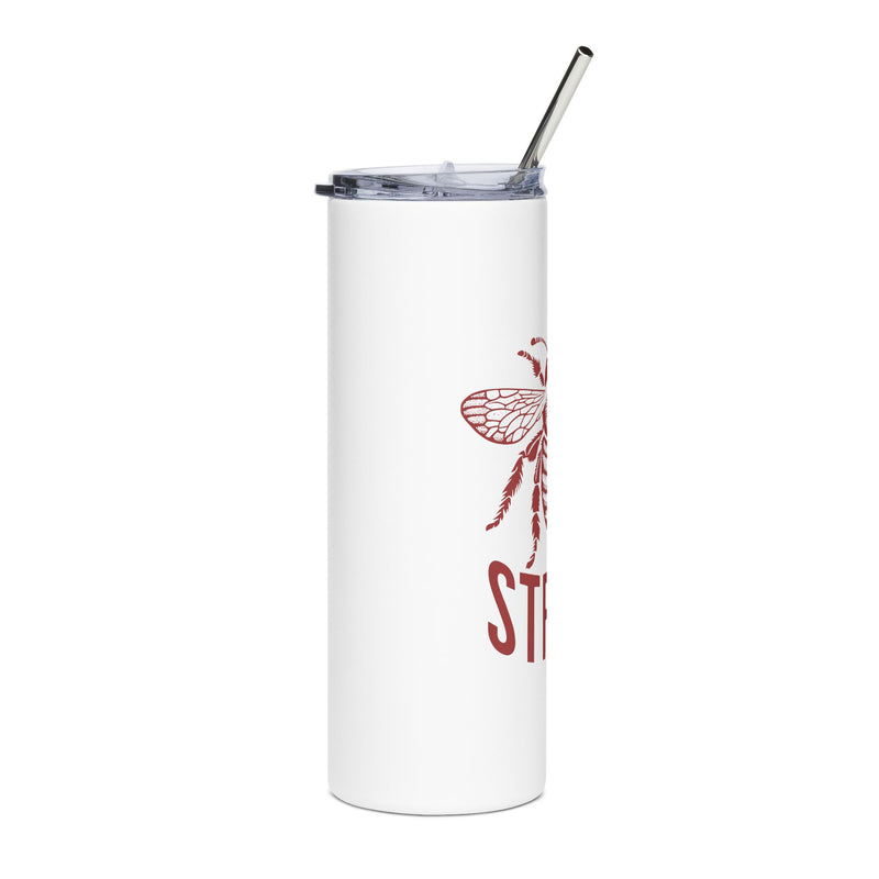 Bee Strong Stainless-Steel Tumbler, 20oz