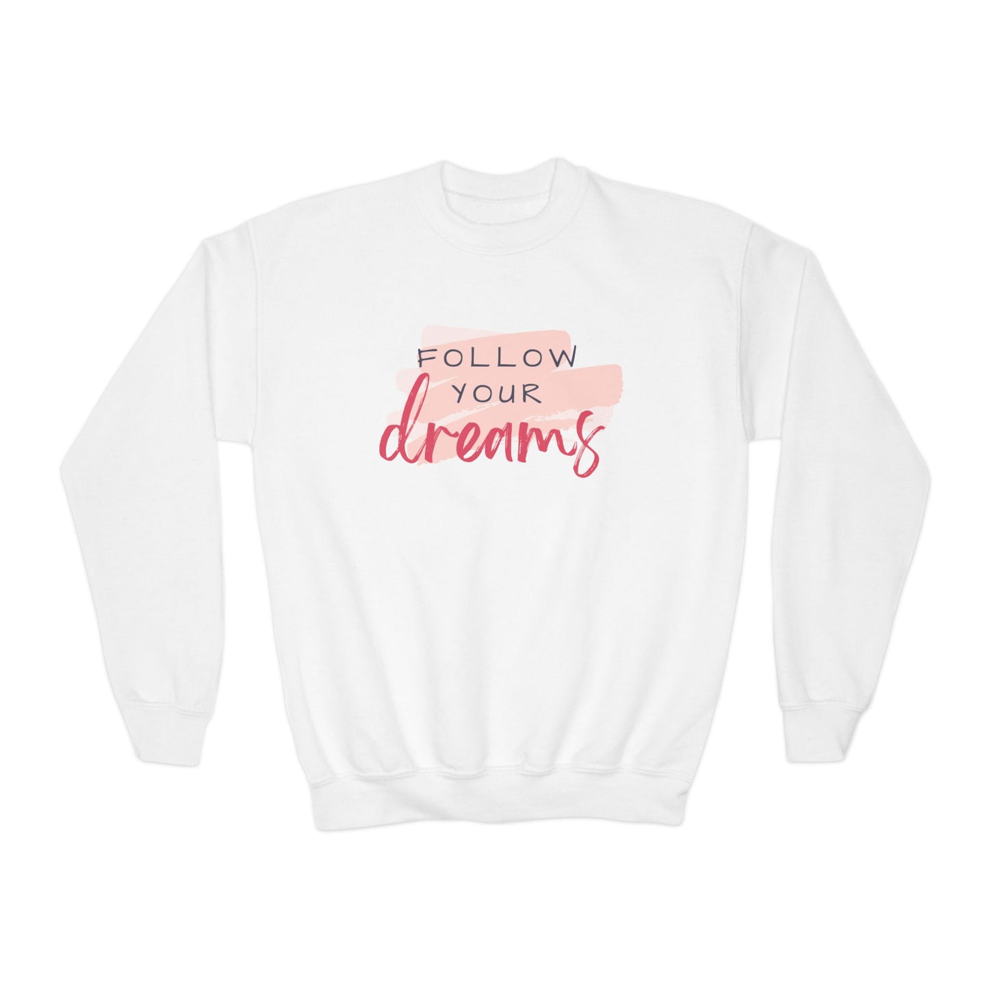 Follow Your Dreams Youth Crewneck Sweatshirt