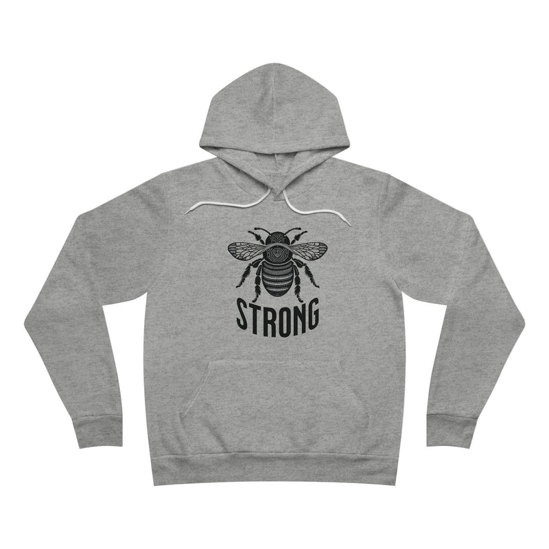 Bee Strong Unisex Sponge Fleece Pullover Hoodie