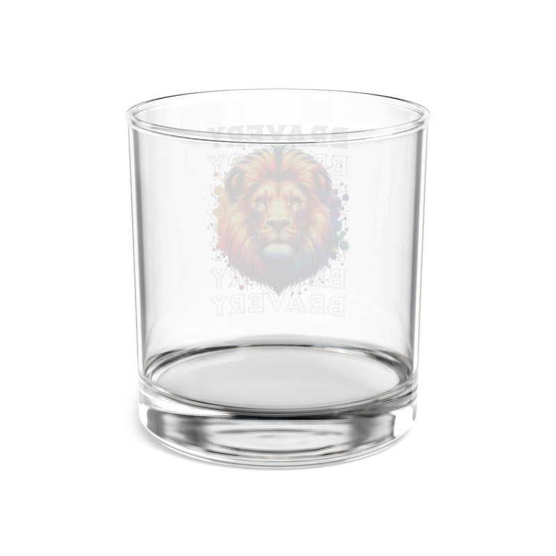 Bravery Rocks Glass, 10oz