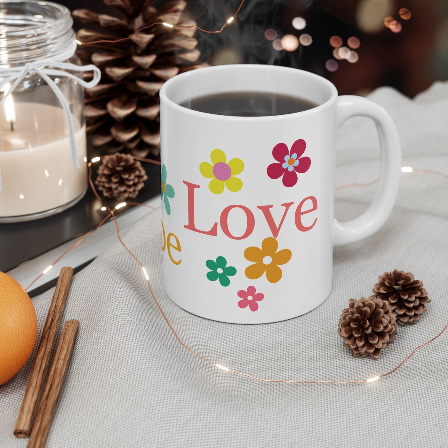 Hope, Faith, Love Ceramic Mug (11oz, 15oz)