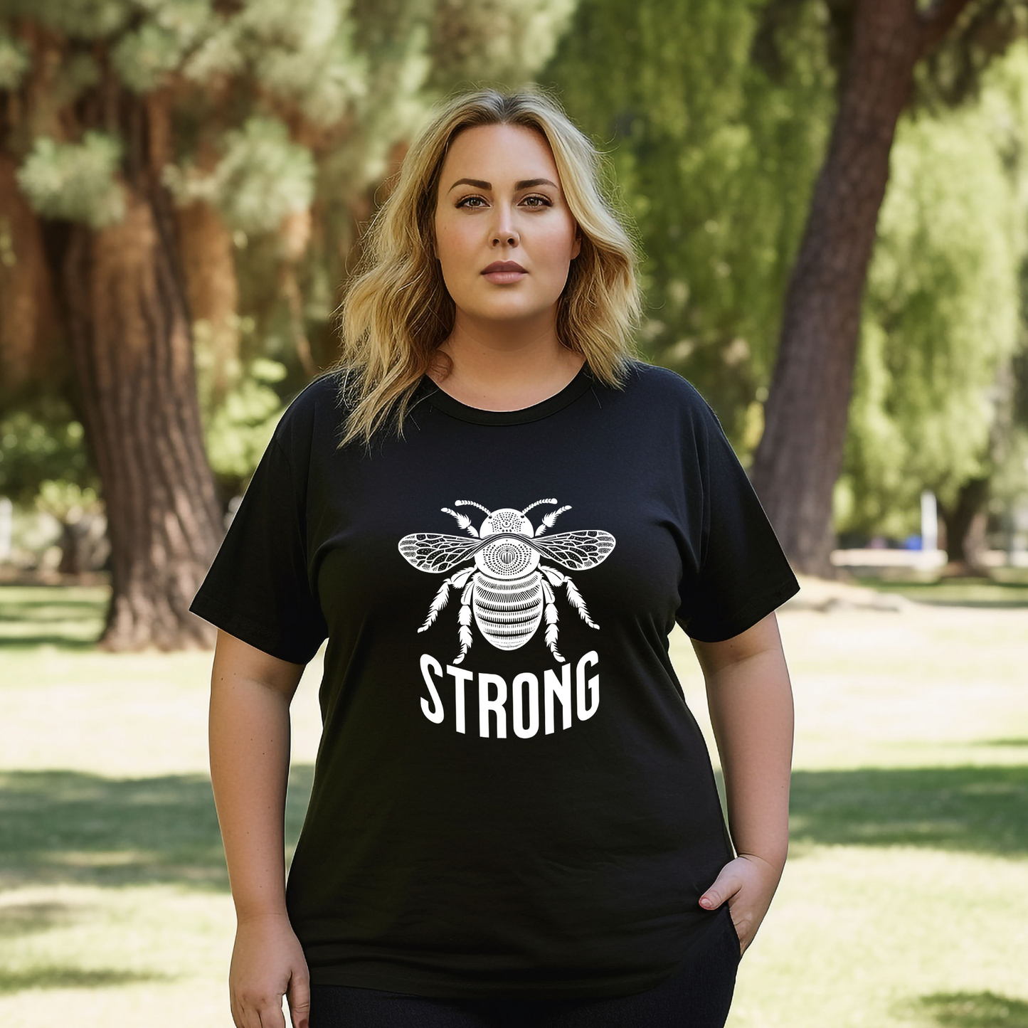 Bee Strong Unisex Jersey Short Sleeve Tee