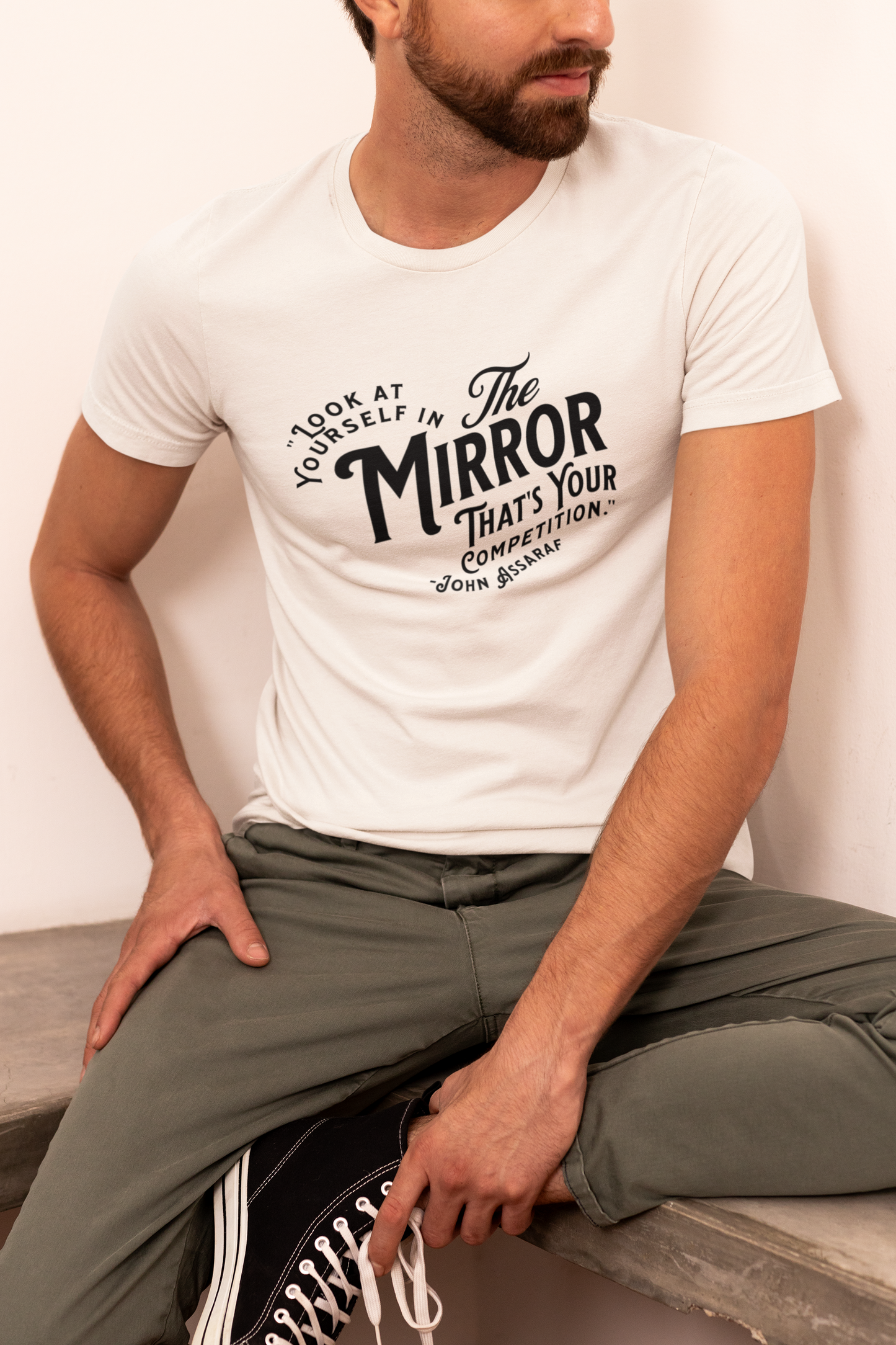 Look at Yourself in The Mirror Jersey Short Sleeve Tee