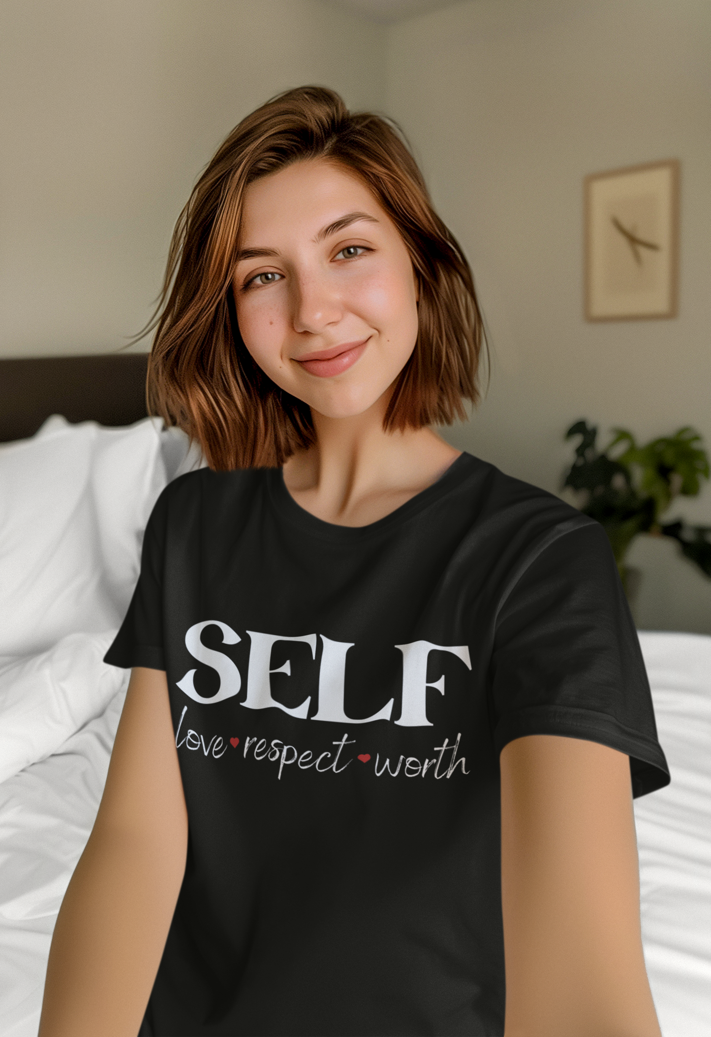 Self-Love, Respect, Worth Jersey Unisex T-Shirt