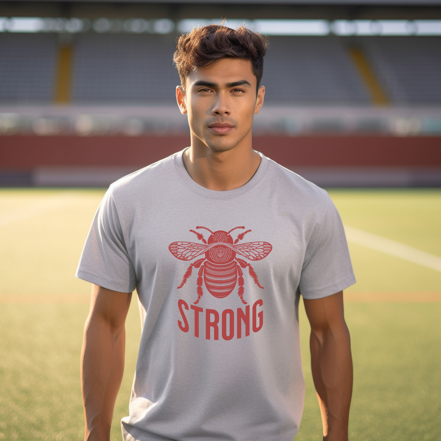 Bee Strong Unisex Jersey Short Sleeve Tee