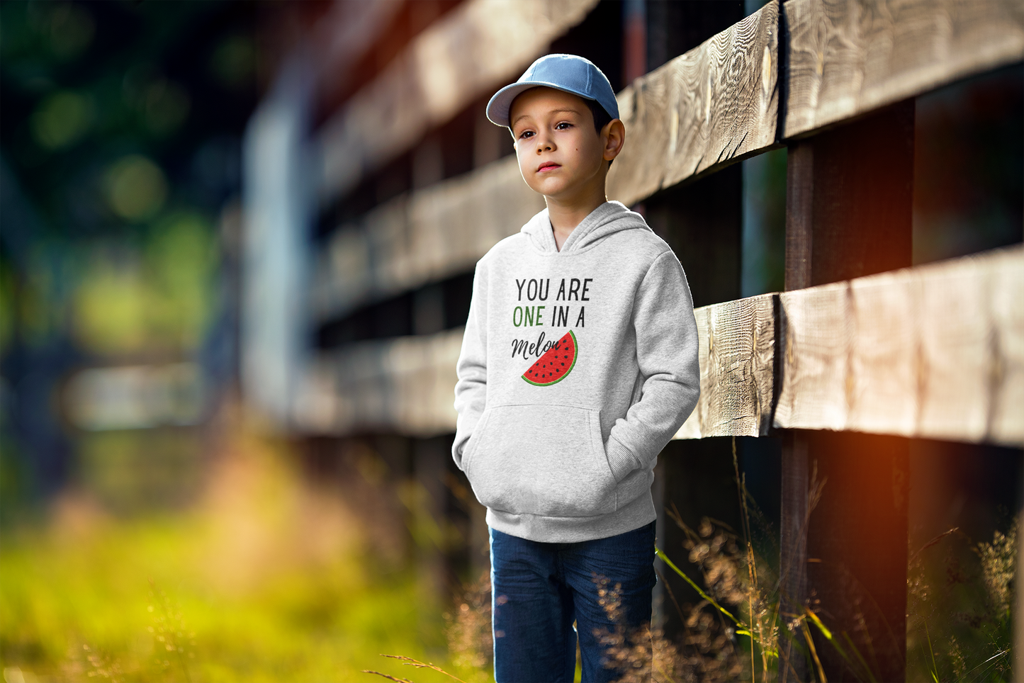You Are One in a Melon Unisex Youth Heavy Blend Hoodie