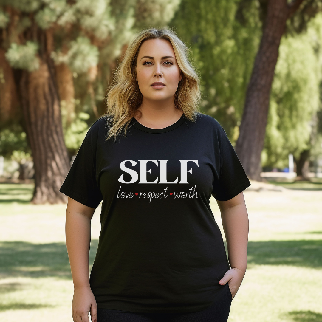 Self-Love, Respect, Worth Jersey Unisex T-Shirt